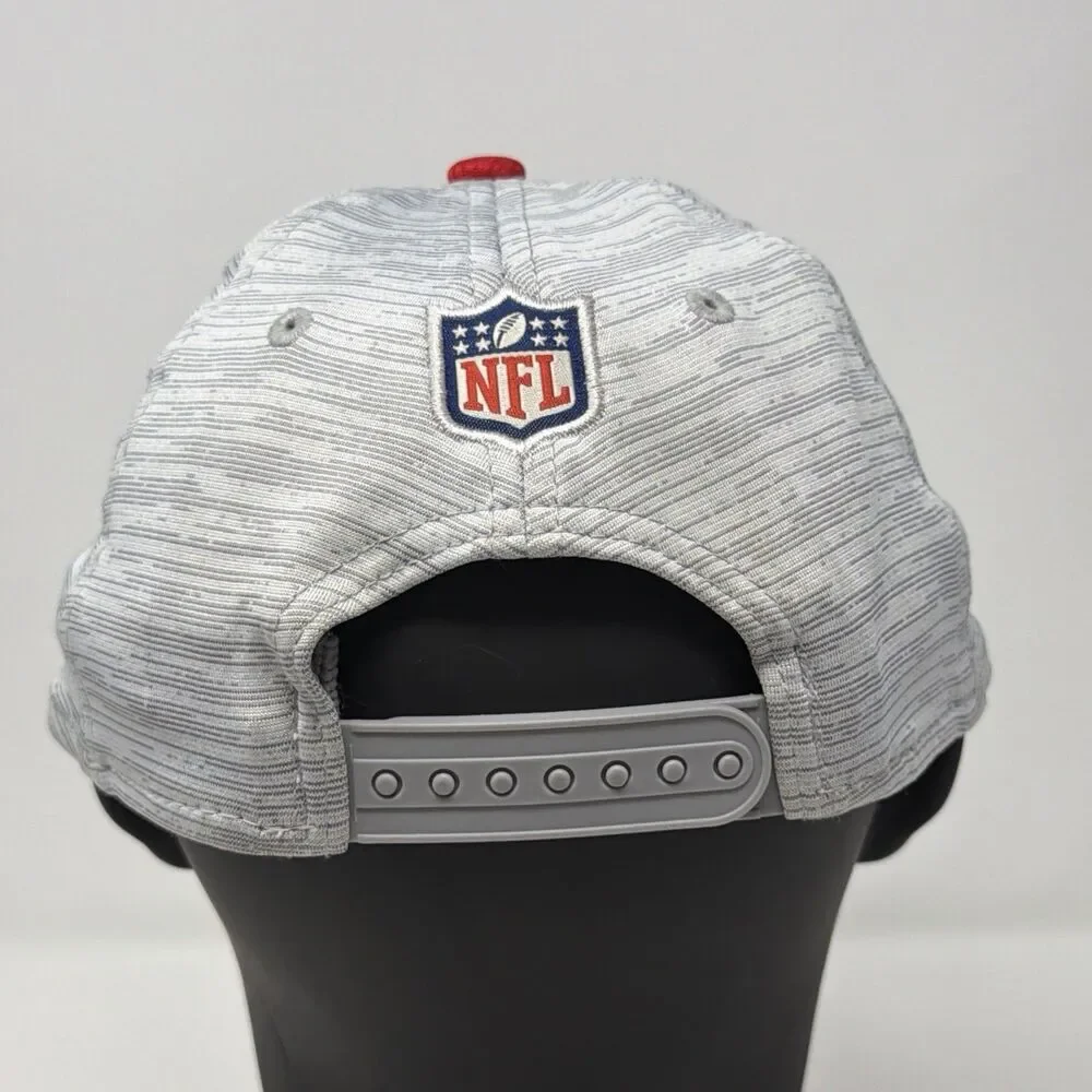 Kansas City Chiefs Youth New Era 9FORTY Gray Red NFL Snapback Hat